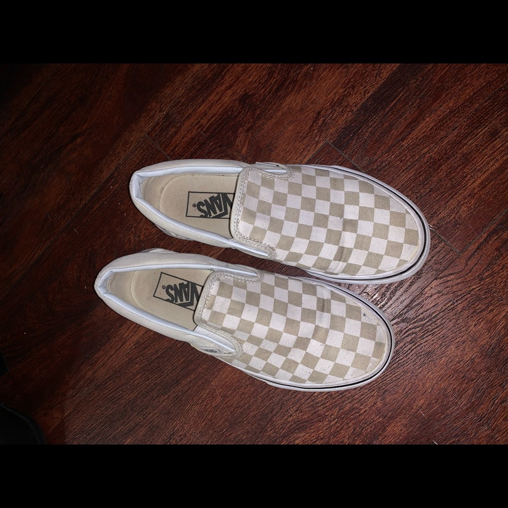Checkered vans